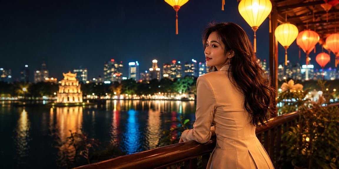 Khung cảnh người dùng thanh toán qua ứng dụng vl2 tại Hà Nội